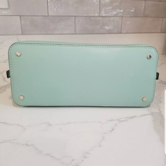 SOLD! NWT Kate Spade♠️Medium Dome Satchel Spring Meadow - Picture 8 of 10
